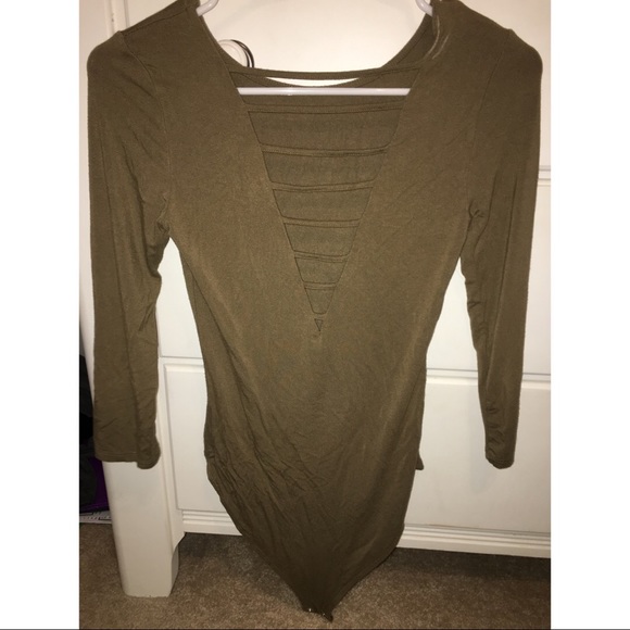 Bodysuit (olive green) - Picture 2 of 2